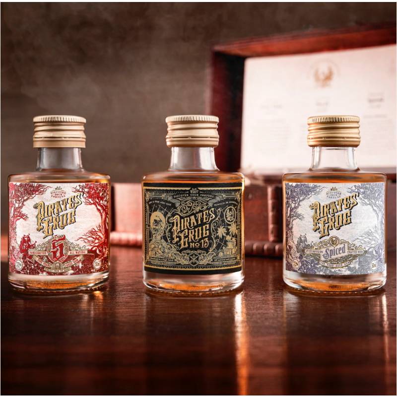 Pirates Grog Rum Gift Set